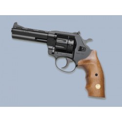 Flobertka 6mm, revolver ALFA 641 černý, dřevo